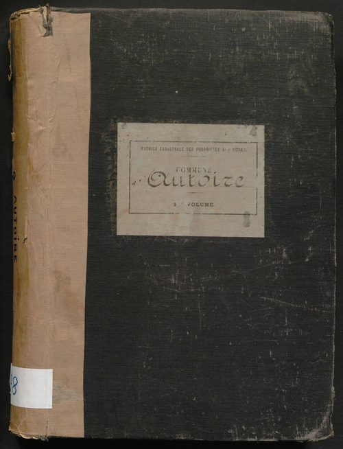 Folios 1-492. Augmentations et diminutions (1913-1952)