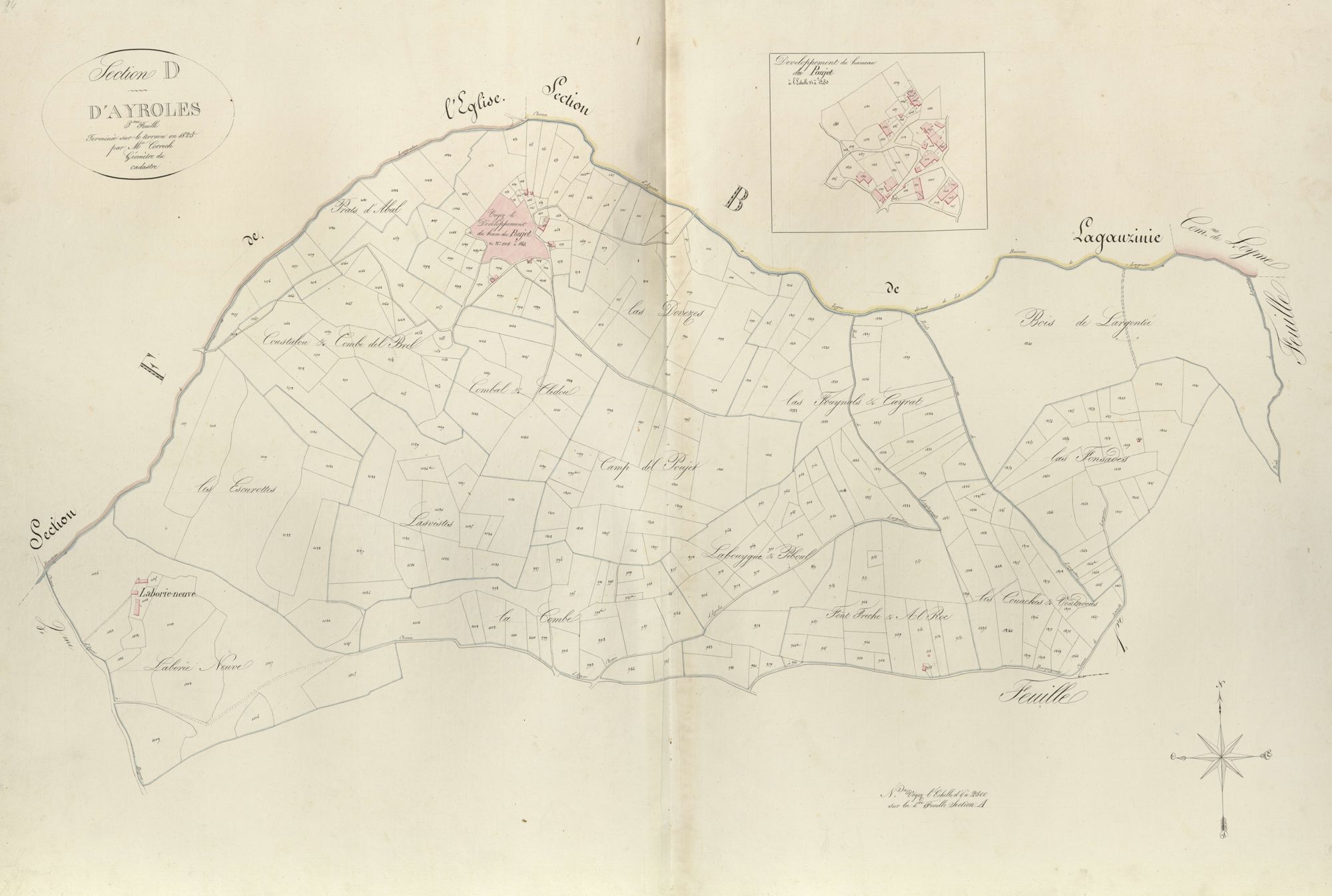 section D d'Ayroles, 3ème feuille