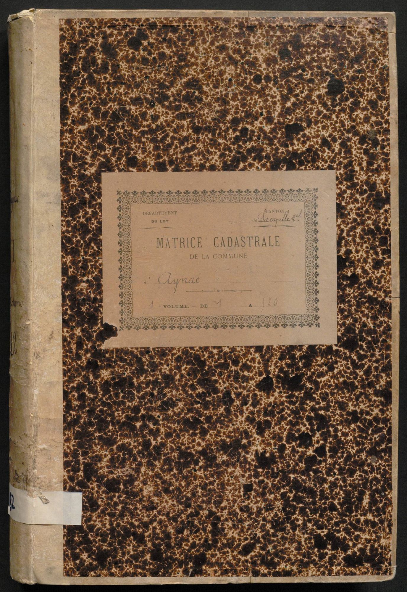 Folios 1-520. Augmentations et diminutions (1864-1914)