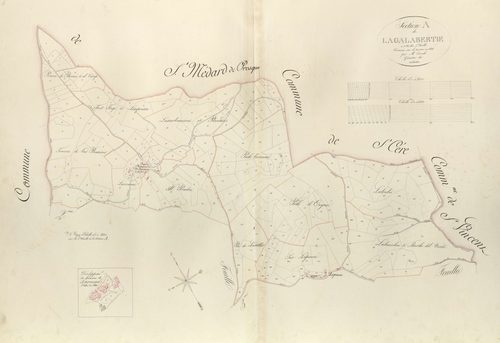 section A de Lagalabertie, 1ère feuille