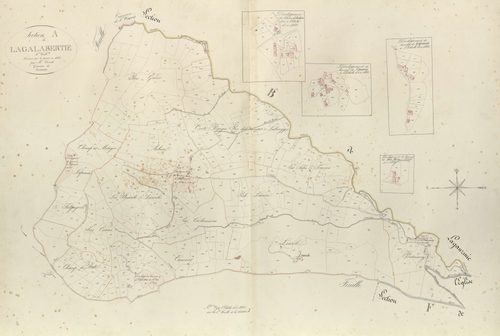 section A de Lagalabertie, 3ème feuille