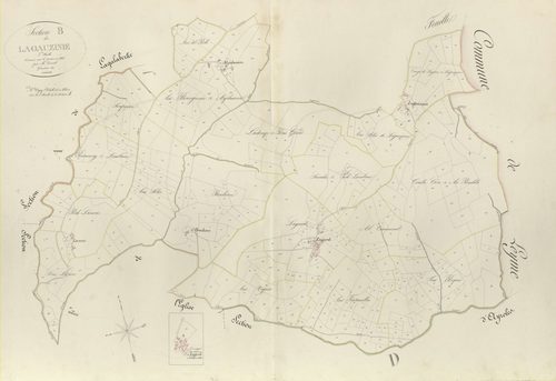 section B de Lagauzinie, 2ème feuille