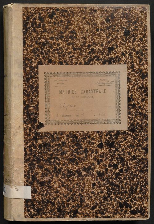 Folios 1-520. Augmentations et diminutions (1864-1914)