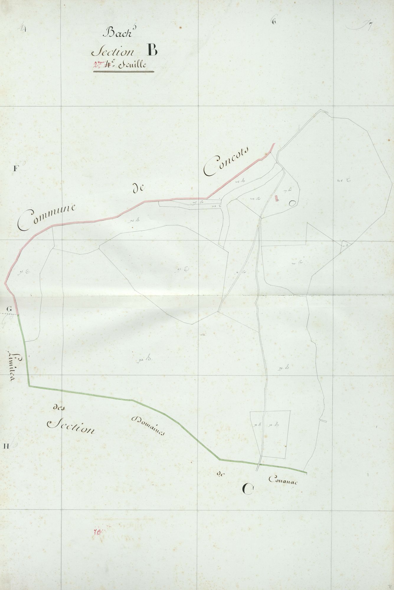 section B, 4ème feuille