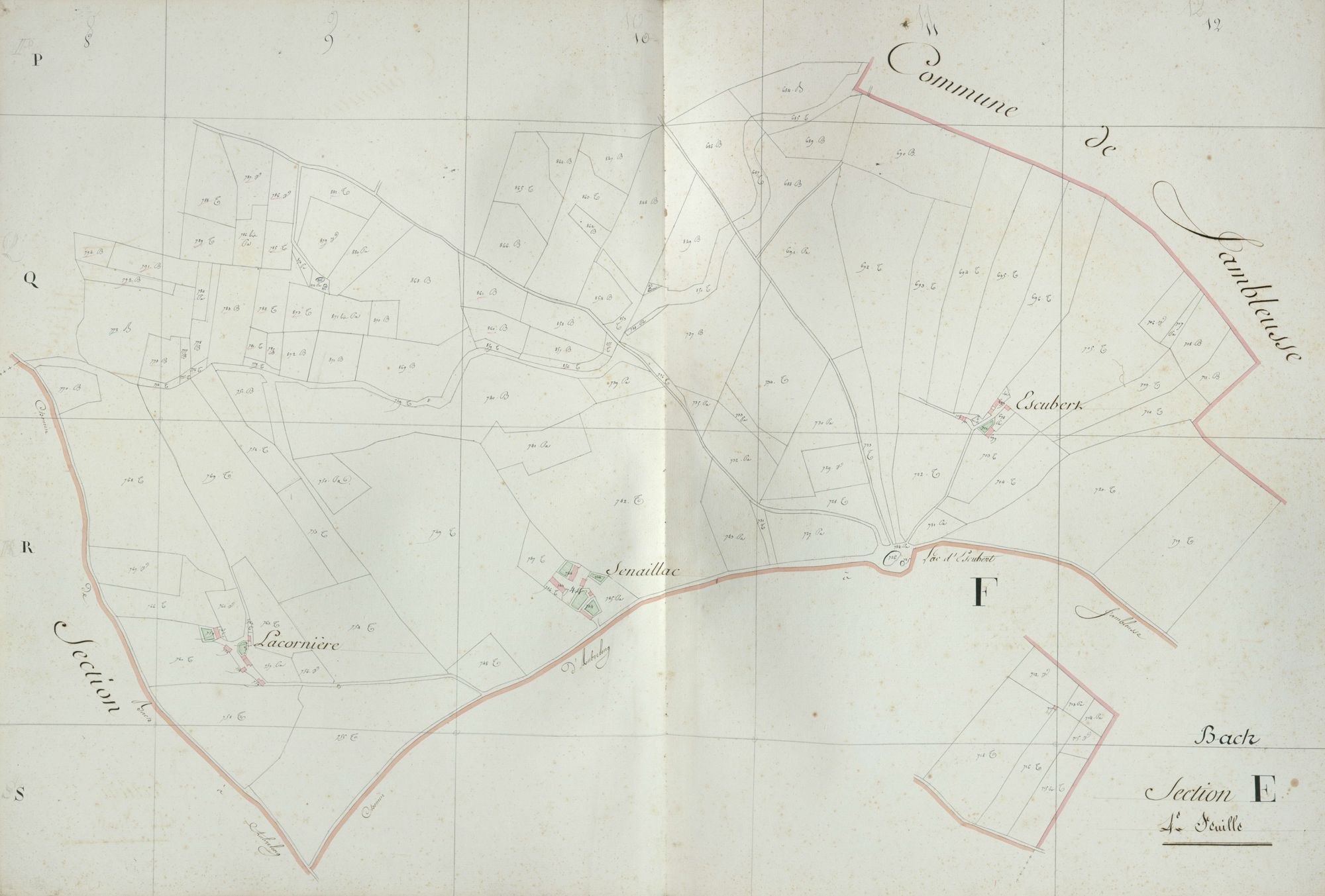 section E, 4ème feuille