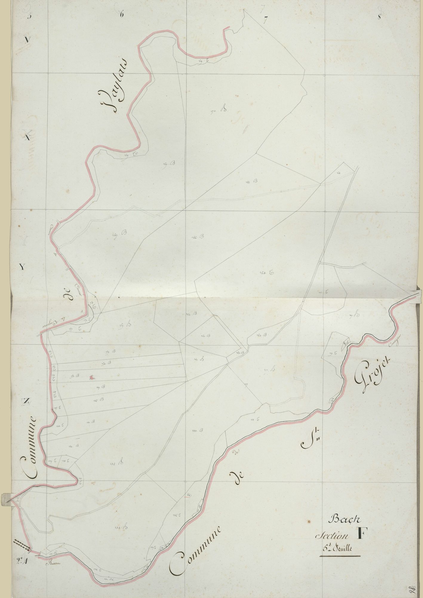 section F, 5ème feuille
