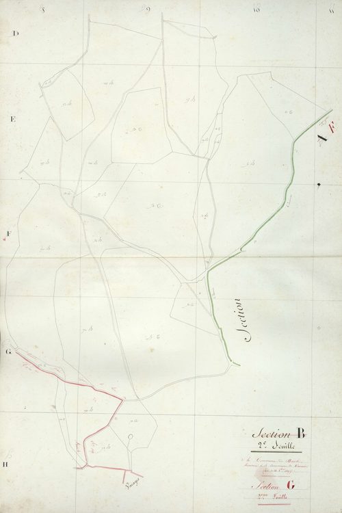 section B, 2ème feuille