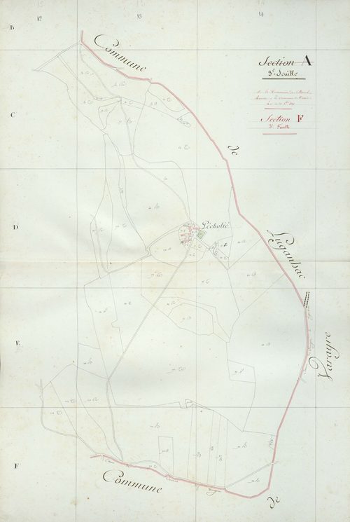 section A, 3ème feuille