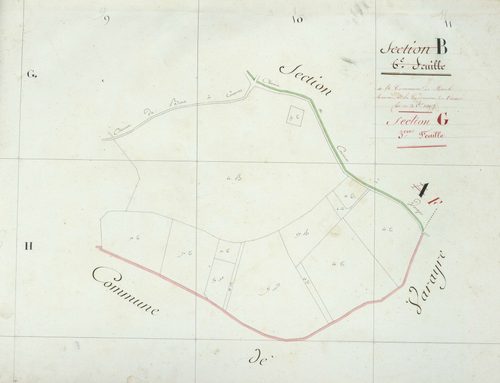section B, 6ème feuille