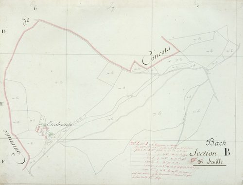 section B, 3ème feuille