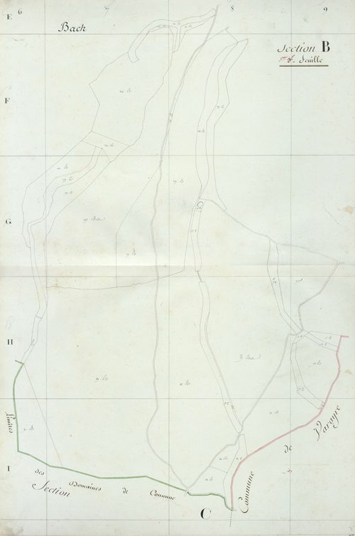 section B, 5ème feuille