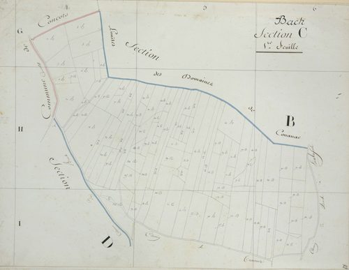 section C, 1ère feuille