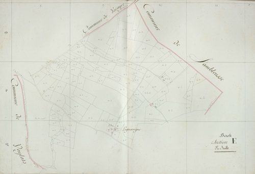 section E, 3ème feuille