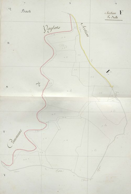 section F, 3ème feuille
