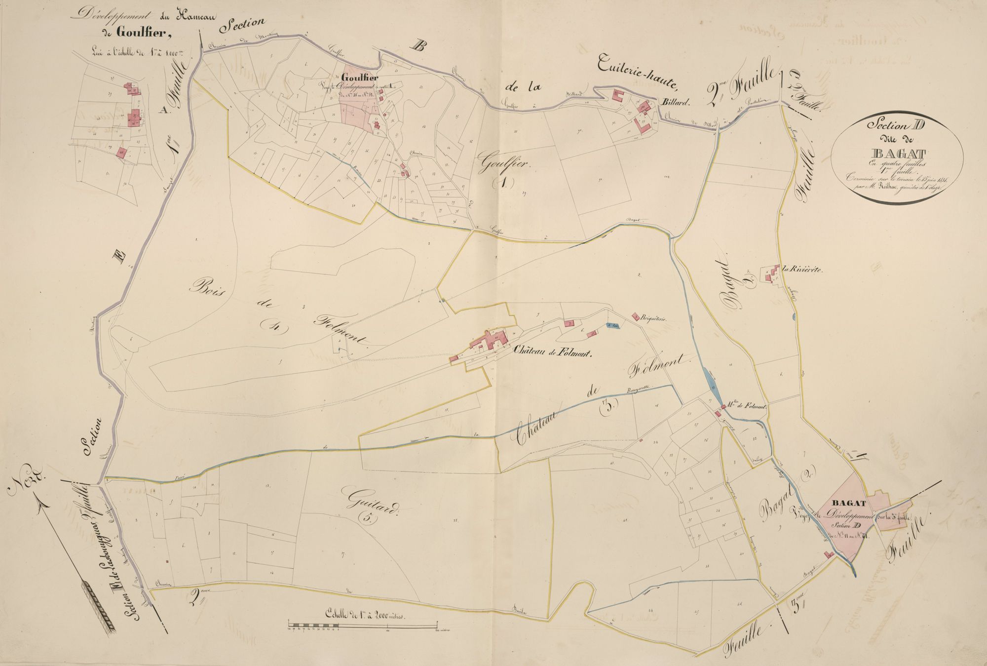 section D de Bagat, 1ère feuille