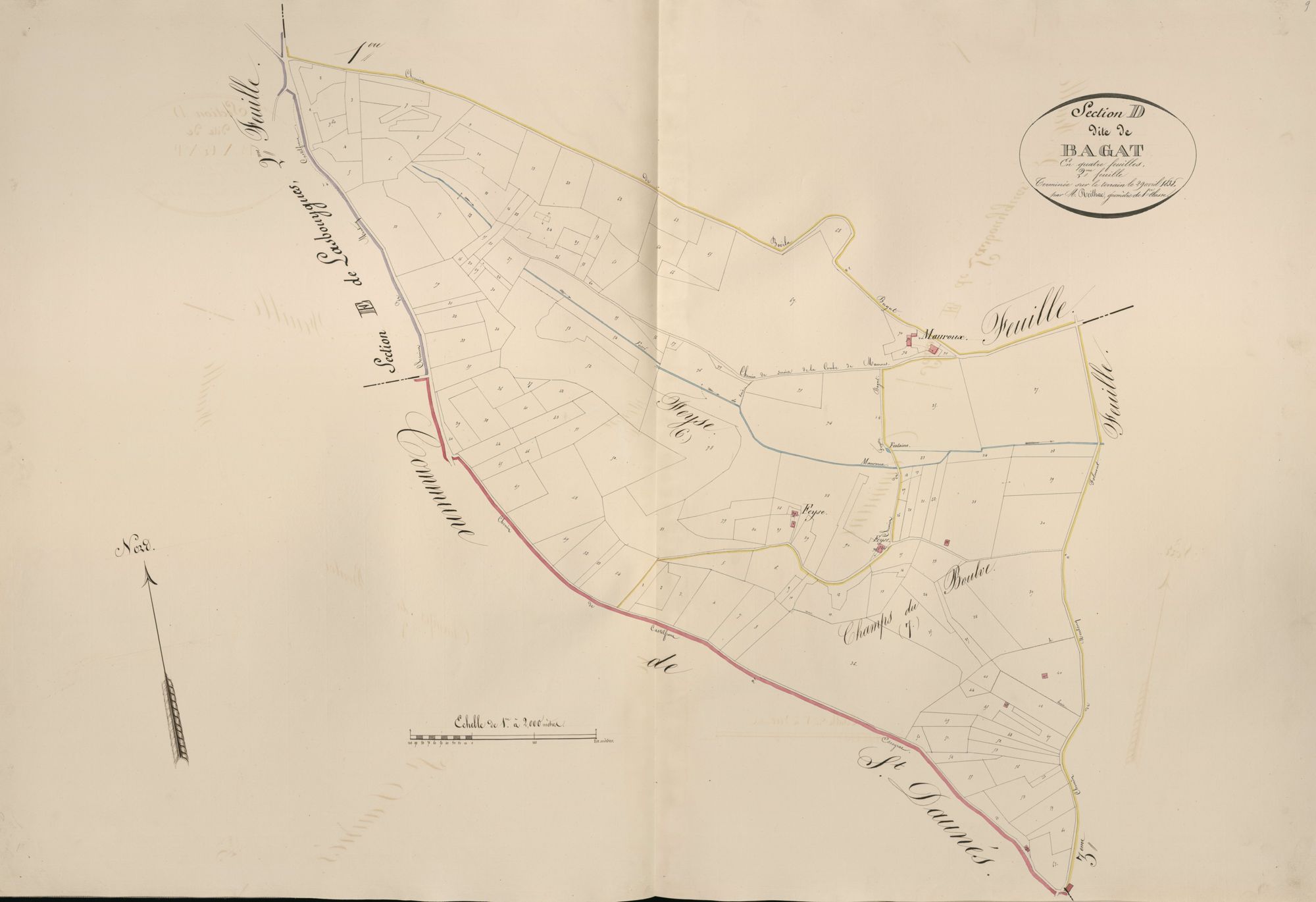 section D de Bagat, 2ème feuille