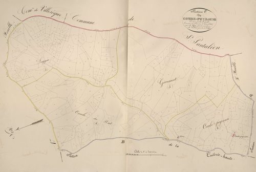 section C de Combe-Peyrouse, 2ème feuille