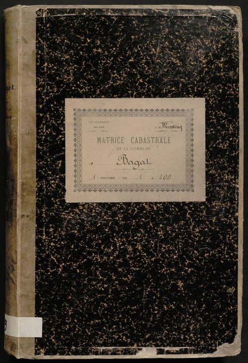 Folios 1-400. Augmentations et diminutions (1842-1914)