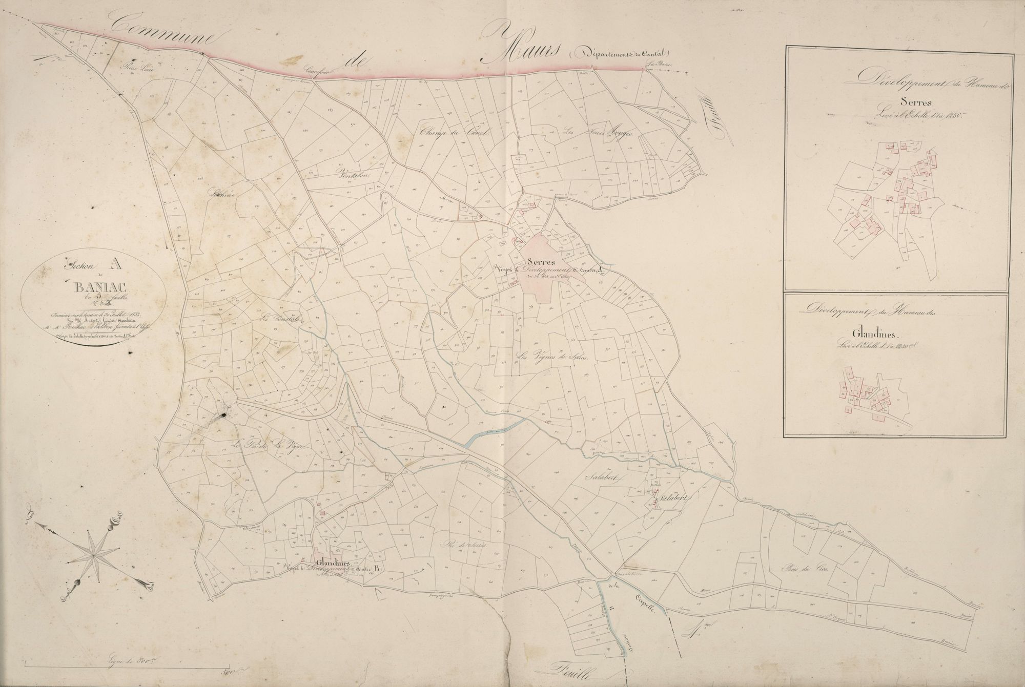 section A de Baniac, 2ème feuille
