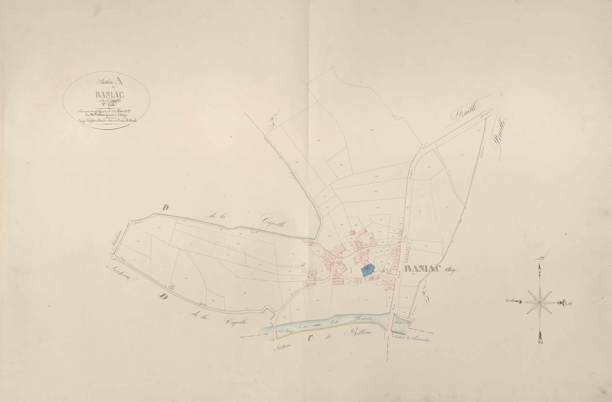 section A de Baniac, 5ème feuille