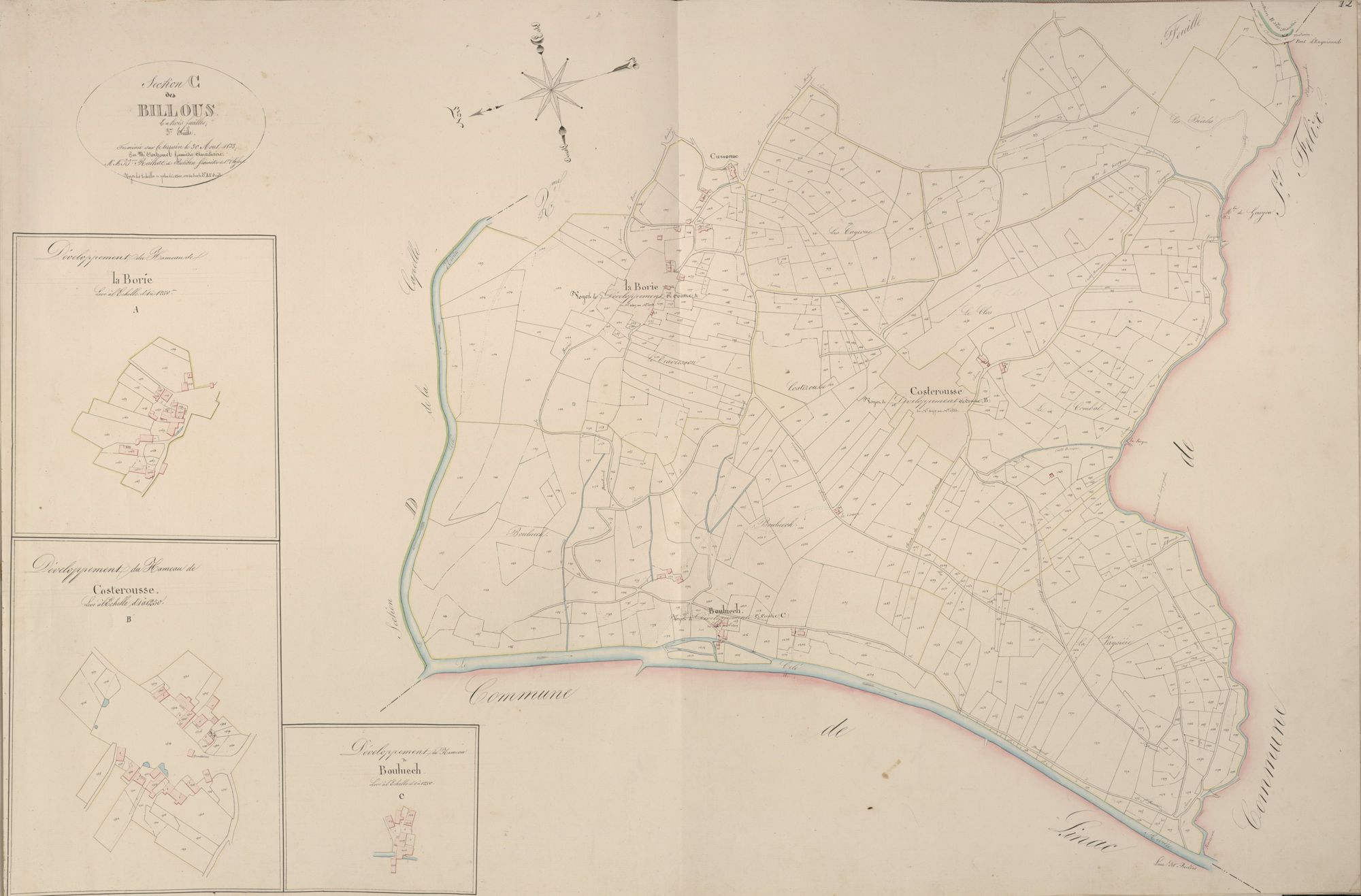 section C de Billous, 3ème feuille