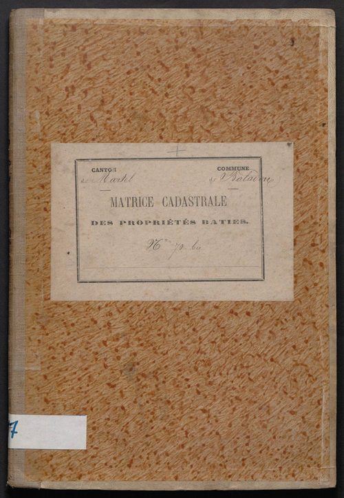 Cases 1-168. Augmentations et diminutions (1882-1891)