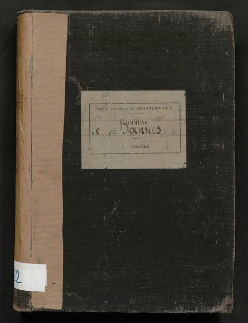 Folios 1-345. Augmentations et diminutions (1912-1959)