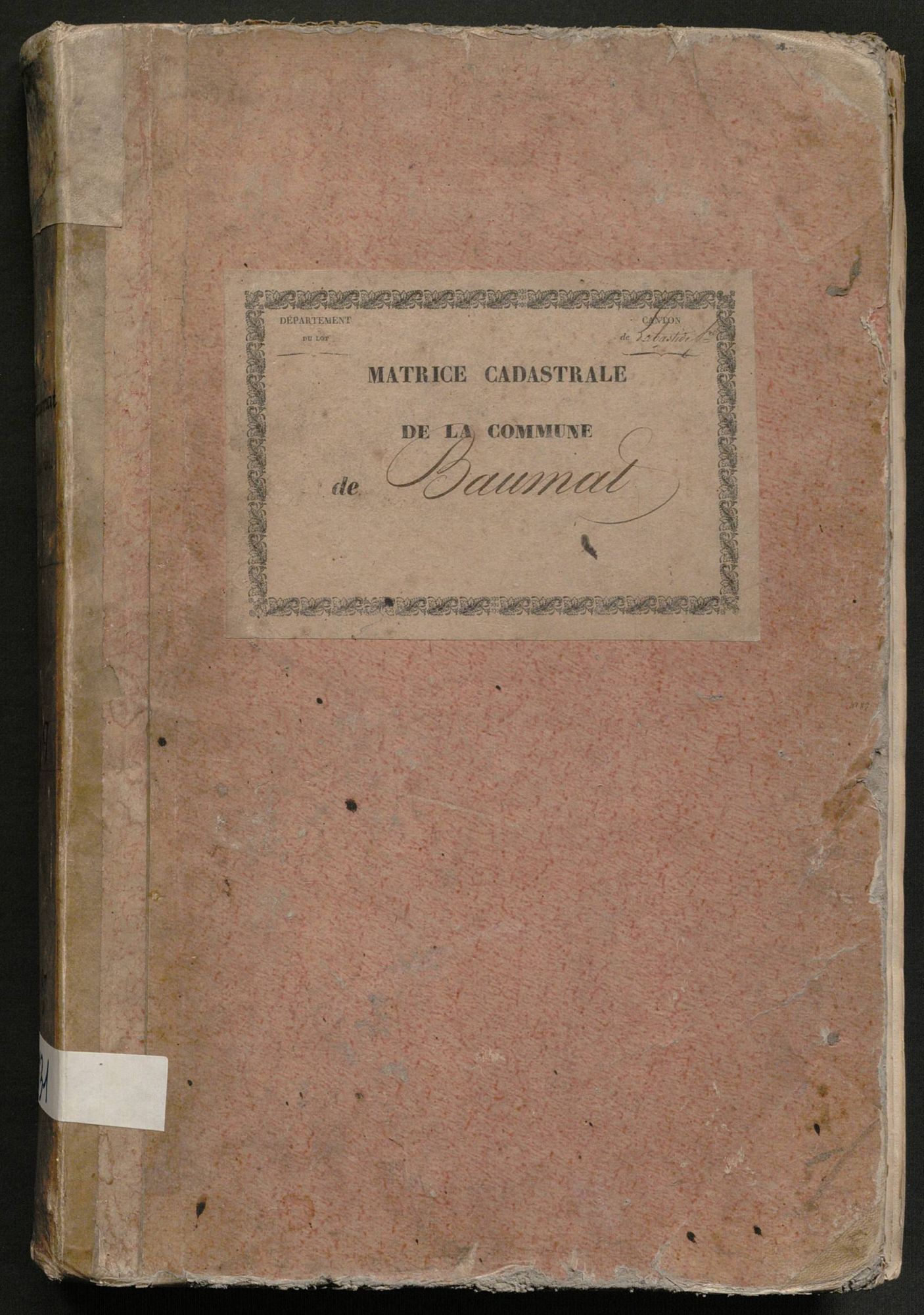 Folios 1-560. Augmentations et diminutions (1844-1914)