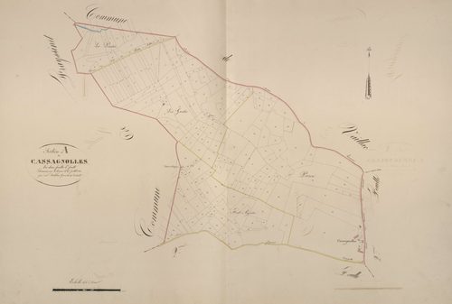 section A de Cassagnolles, 1ère feuille