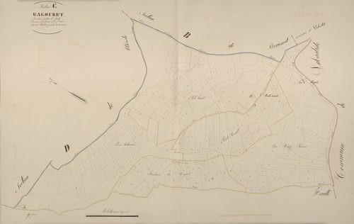 section C de Galoubet, 1ère feuille