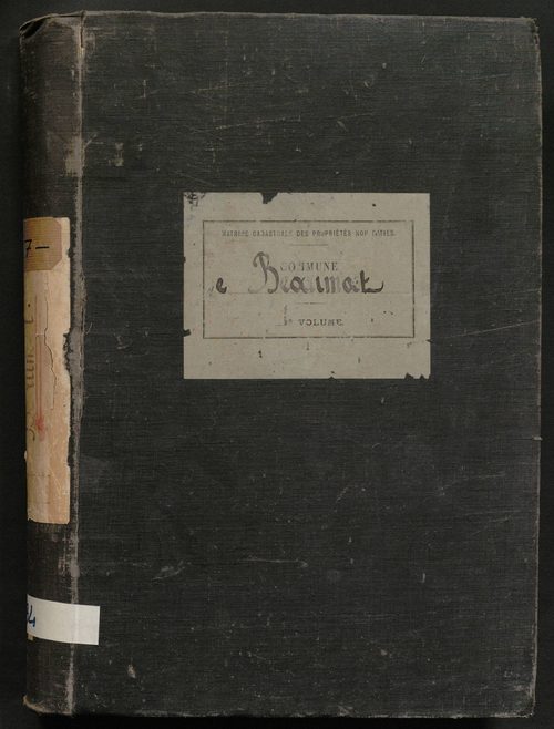 Folios 1-347. Augmentations et diminutions (1914-1932)