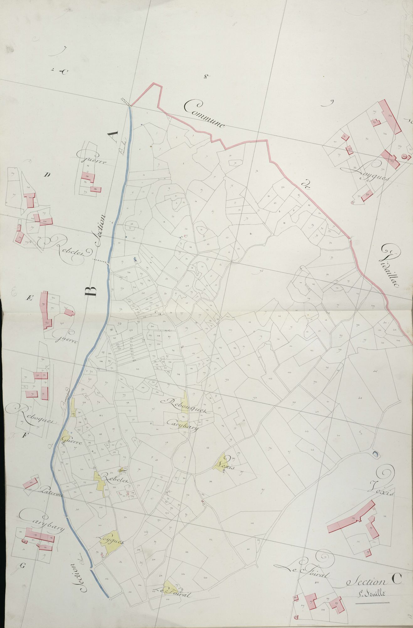 section C, 1ère feuille