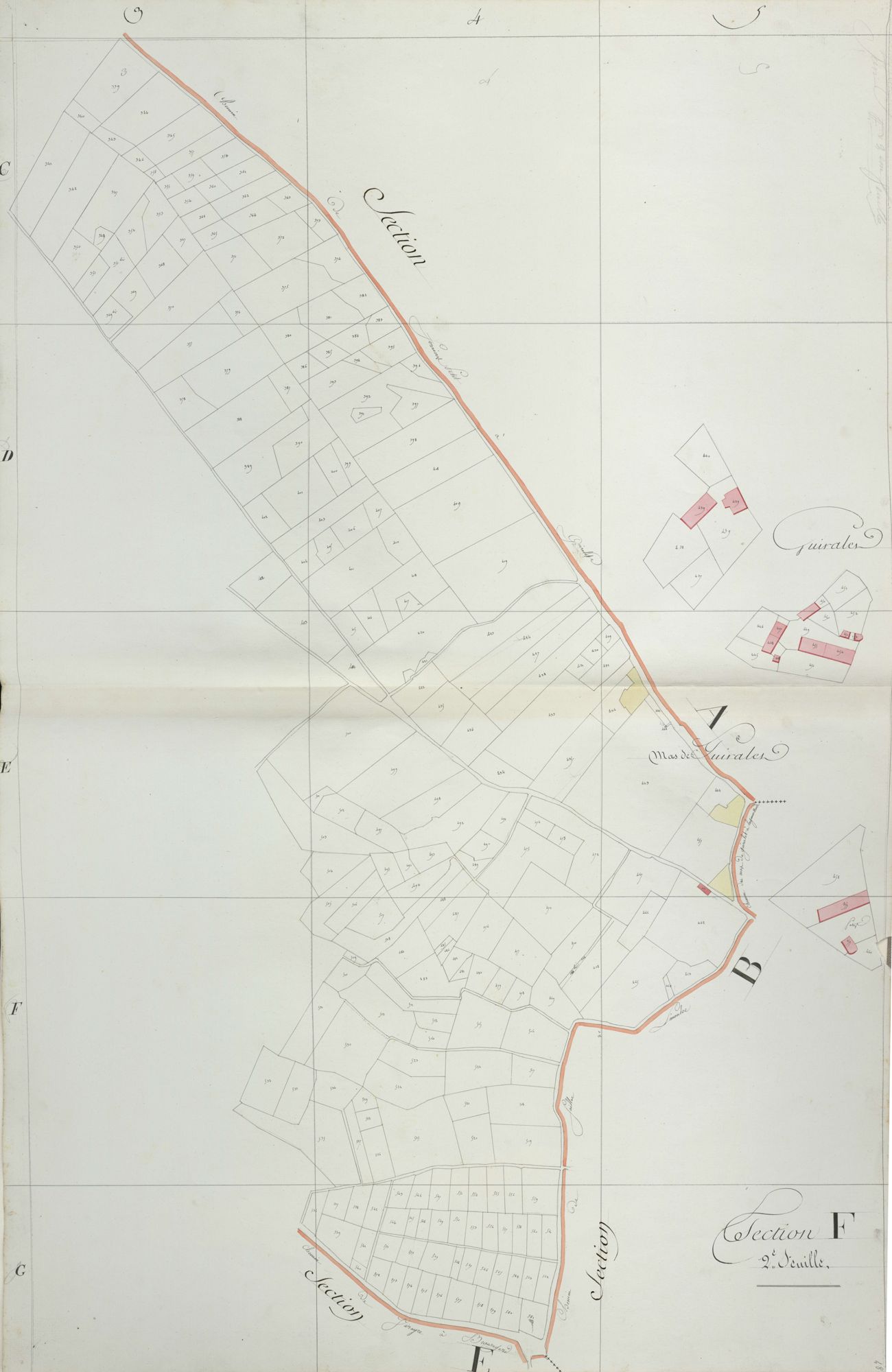 section F, 2ème feuille