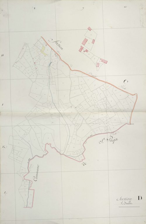 section D, 1ère feuille