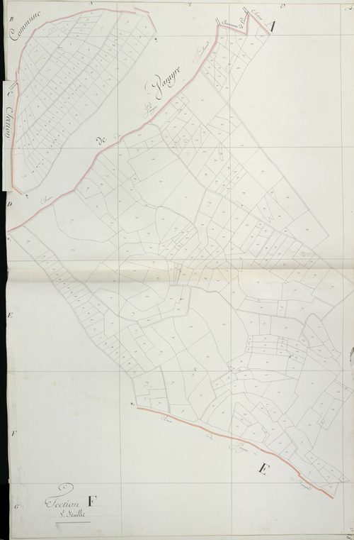 section F, 1ère feuille