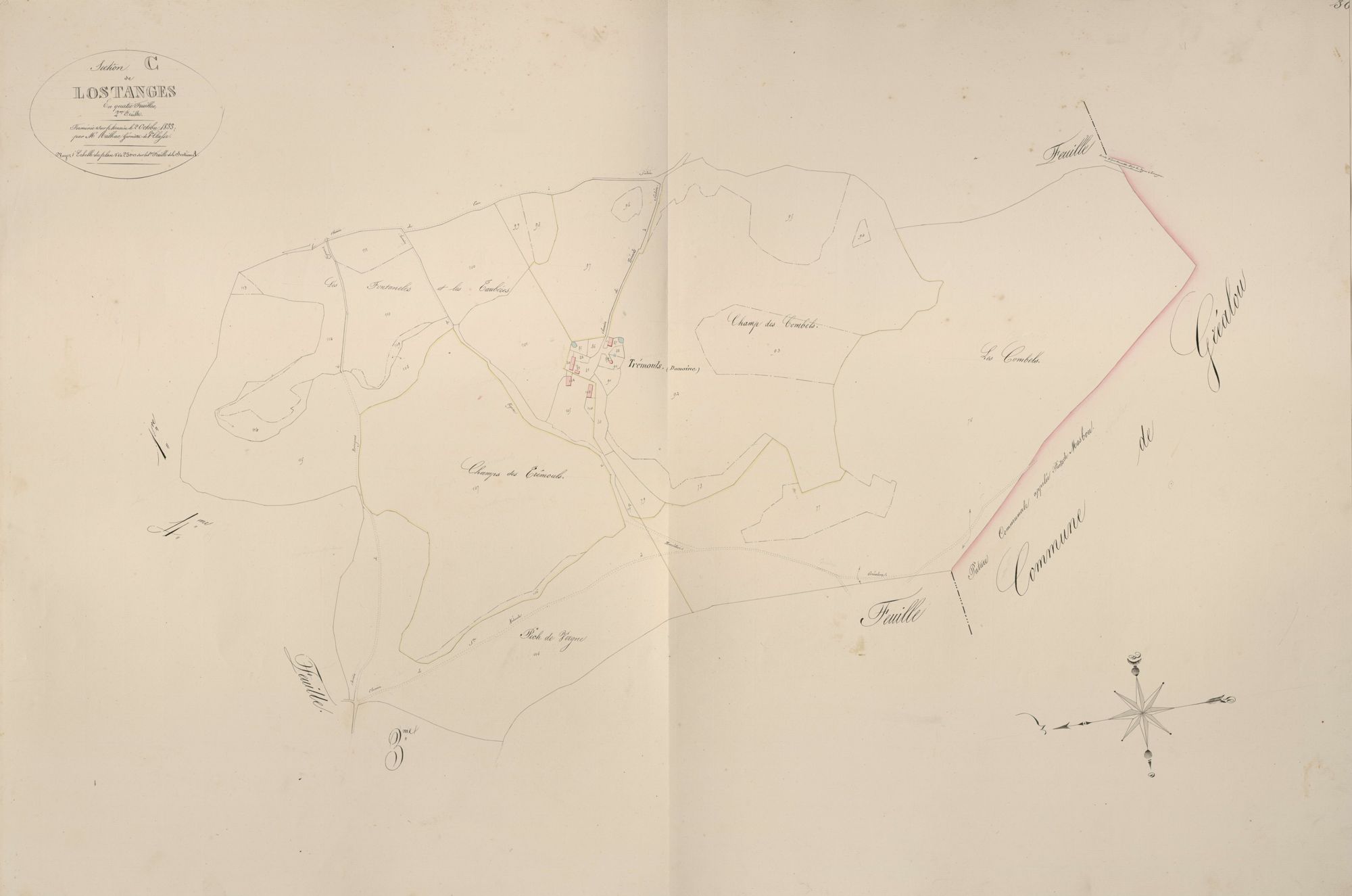 section C de Lostanges, 2ème feuille