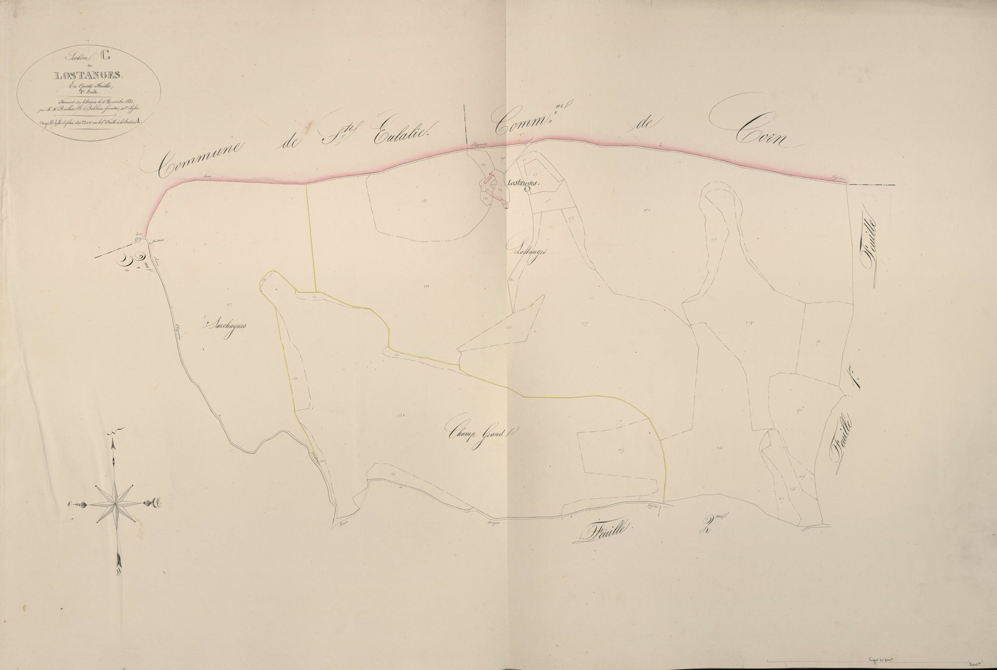 section C de Lostanges, 4ème feuille