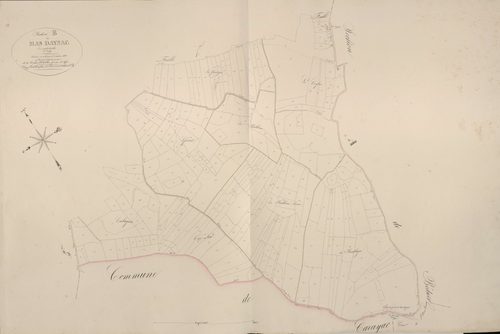 section B du Mas Daynac, 2ème feuille