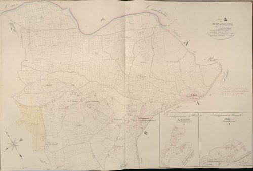 section E du Mas de Carrié, 1ère feuille