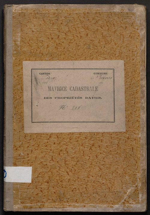 Cases 1-358. Augmentations et diminutions (1880-1891)