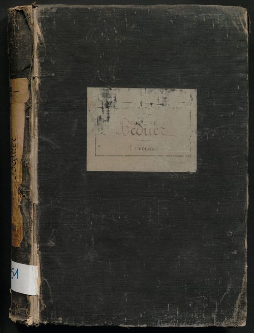 Folios 1-500. Augmentations et diminutions (1914-1953)