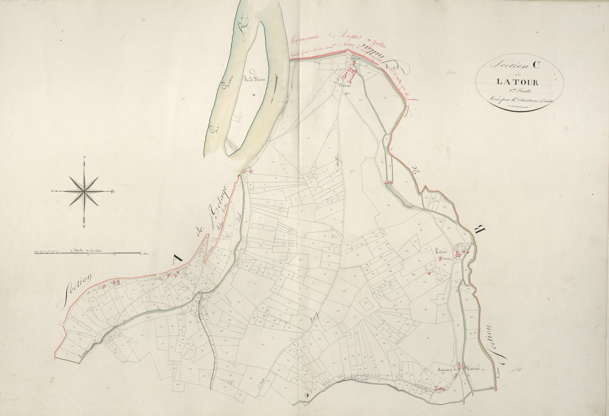 section C de Latour, 1ère feuille