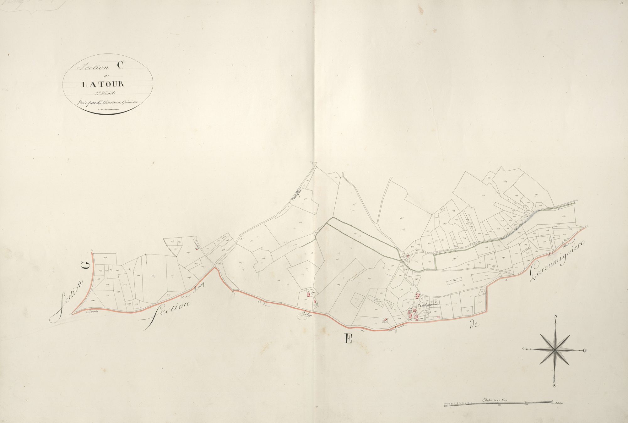 section C de Latour, 3ème feuille