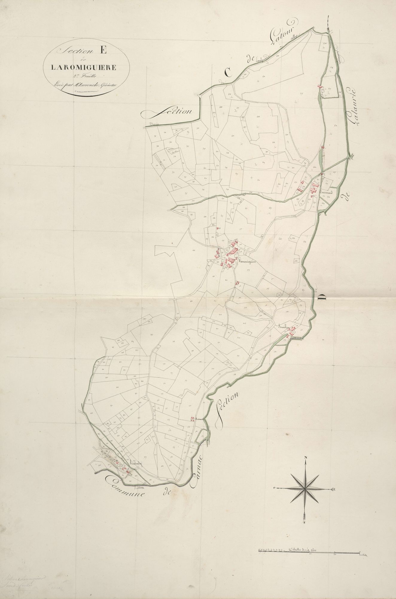 section E de Laromiguière, 2ème feuille