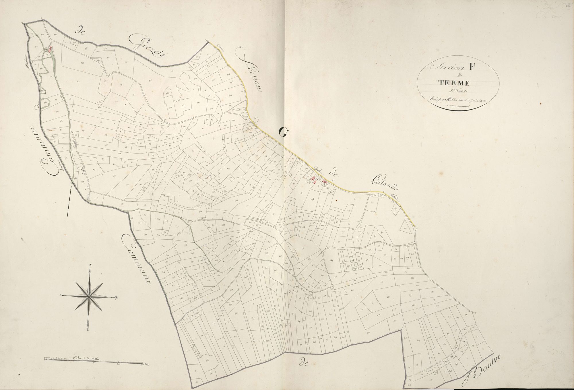 section F de Terme, 2ème feuille