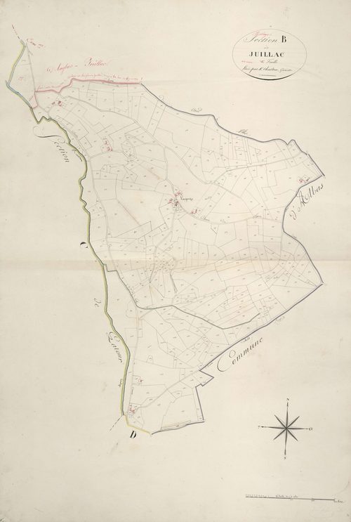 section B de Juillac, 1ère feuille