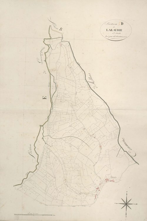 section D de Lalaurie, 1ère feuille