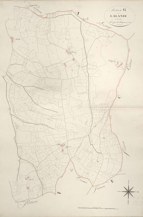 section G de Lalande, 2ème feuille