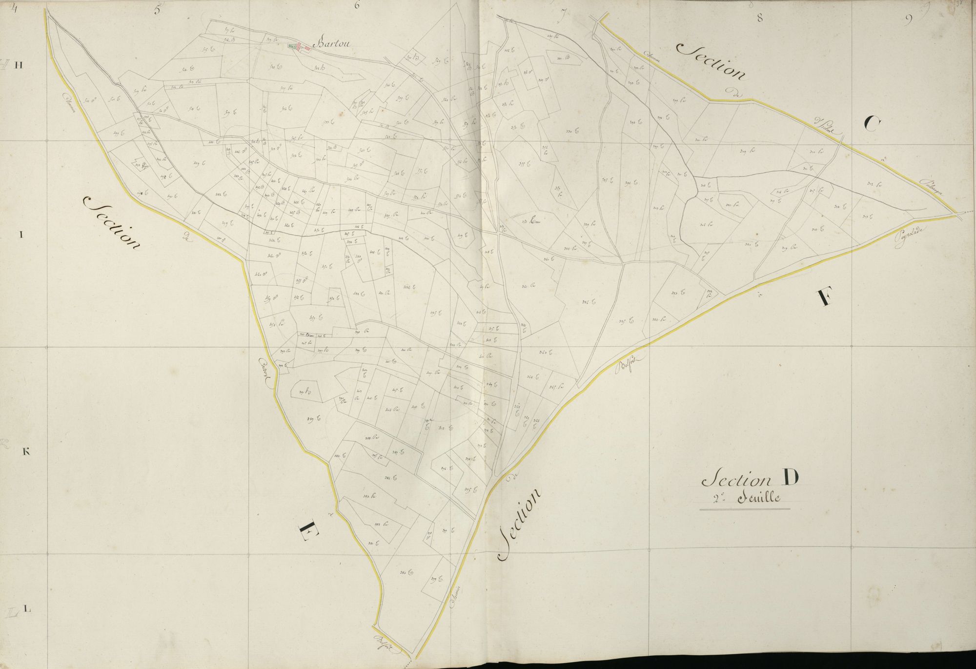section D, 2ème feuille