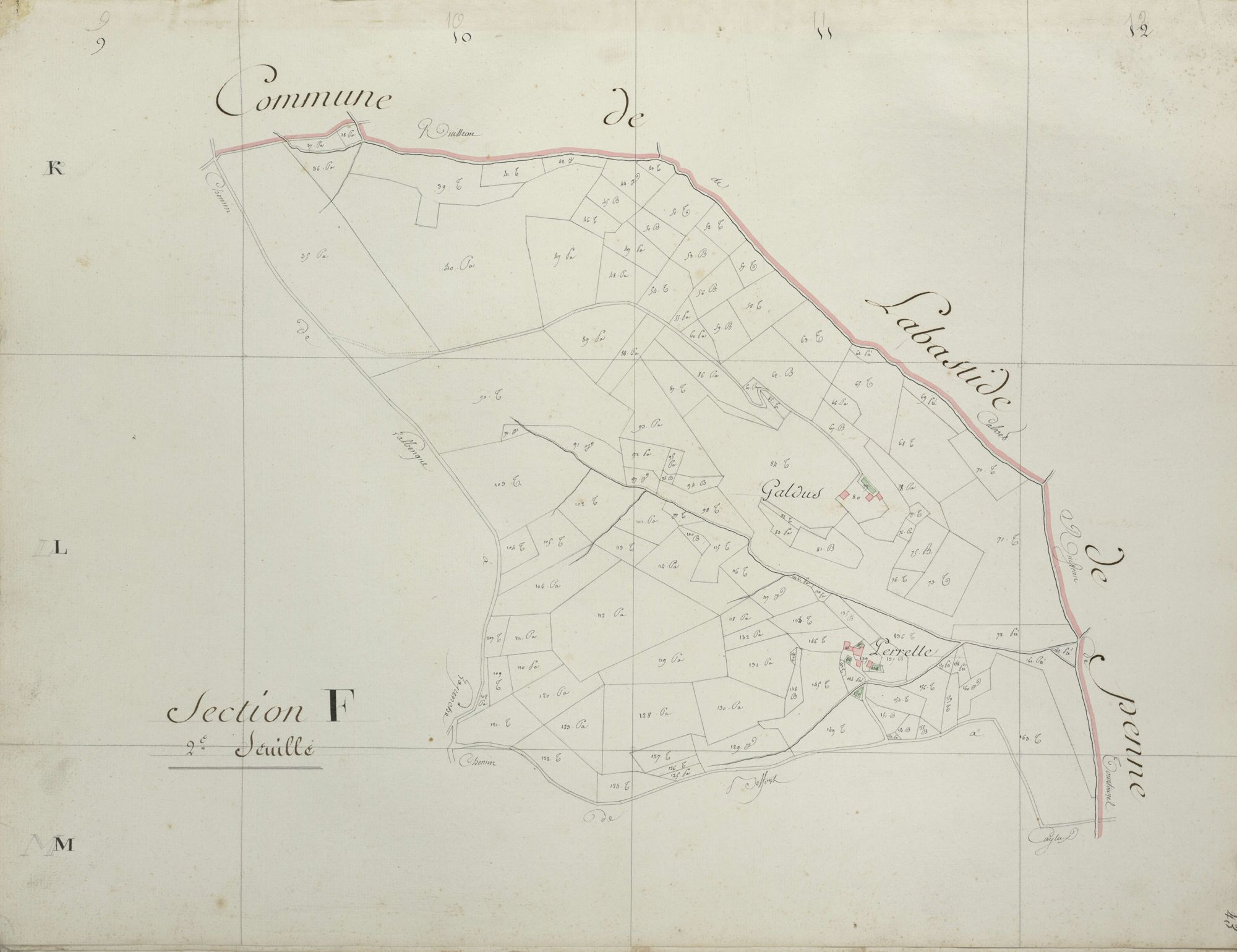 section F, 2ème feuille